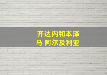 齐达内和本泽马 阿尔及利亚